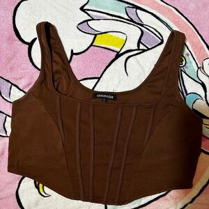 Brown Women's Top